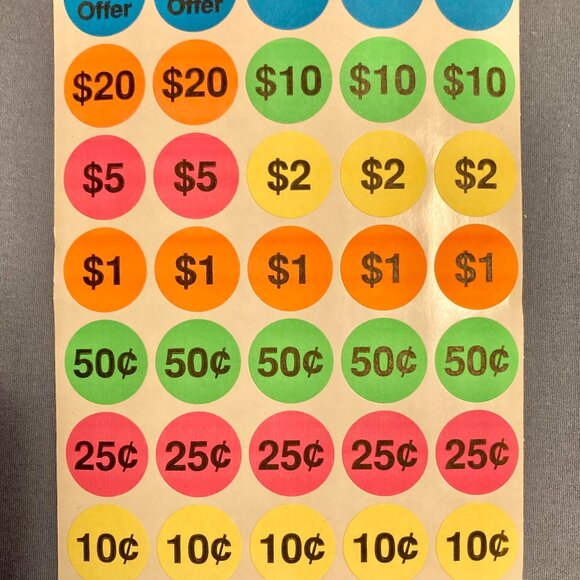Avery Pricing Labels - Picture 3 of 5